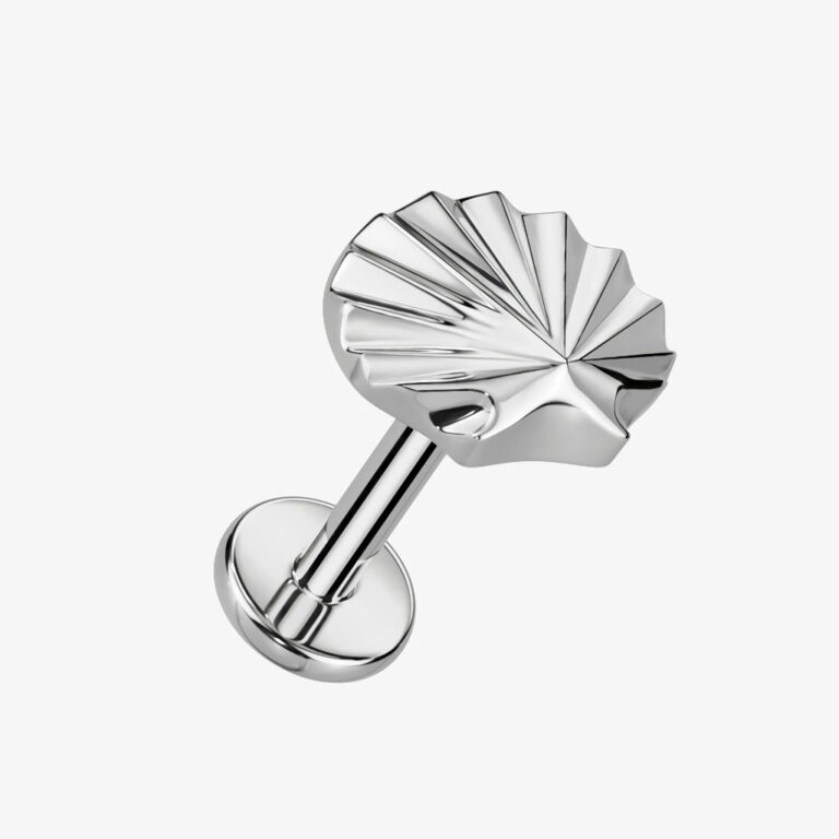 Piercing All'orecchio Con Borchia Labret - Orecchini A