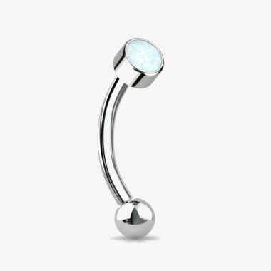 Sissi - helix piercing in oro bianco 18kt – La Lou