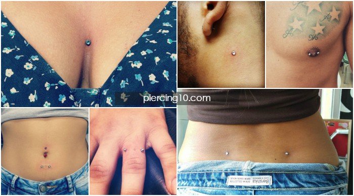 Tipos de Piercings Corporales