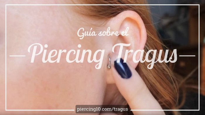 Tragus piercing